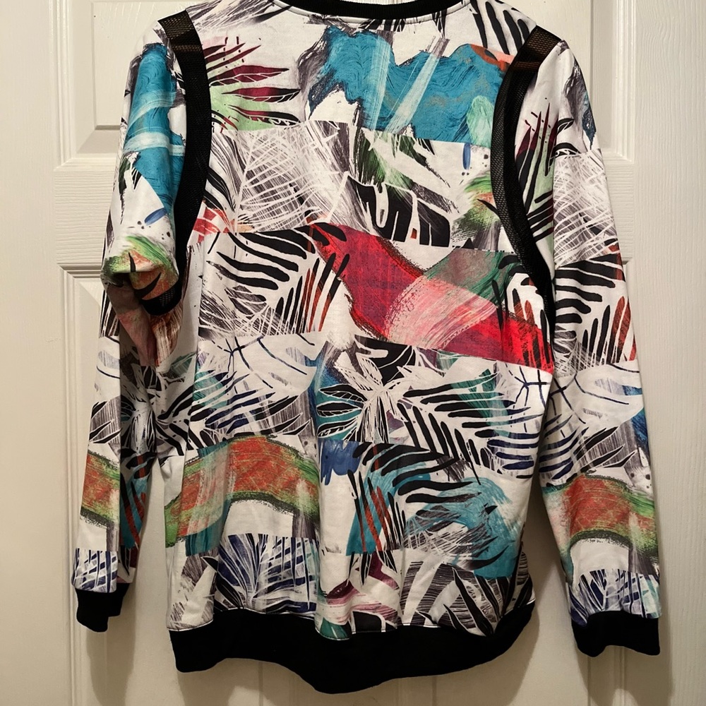 Colorful Abstract Sweater - Picture 2 of 2